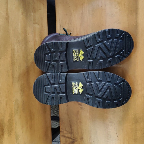 Nwt Georgia Boots Giant Brown Steel Toe Size 8.5 - Picture 9 of 13